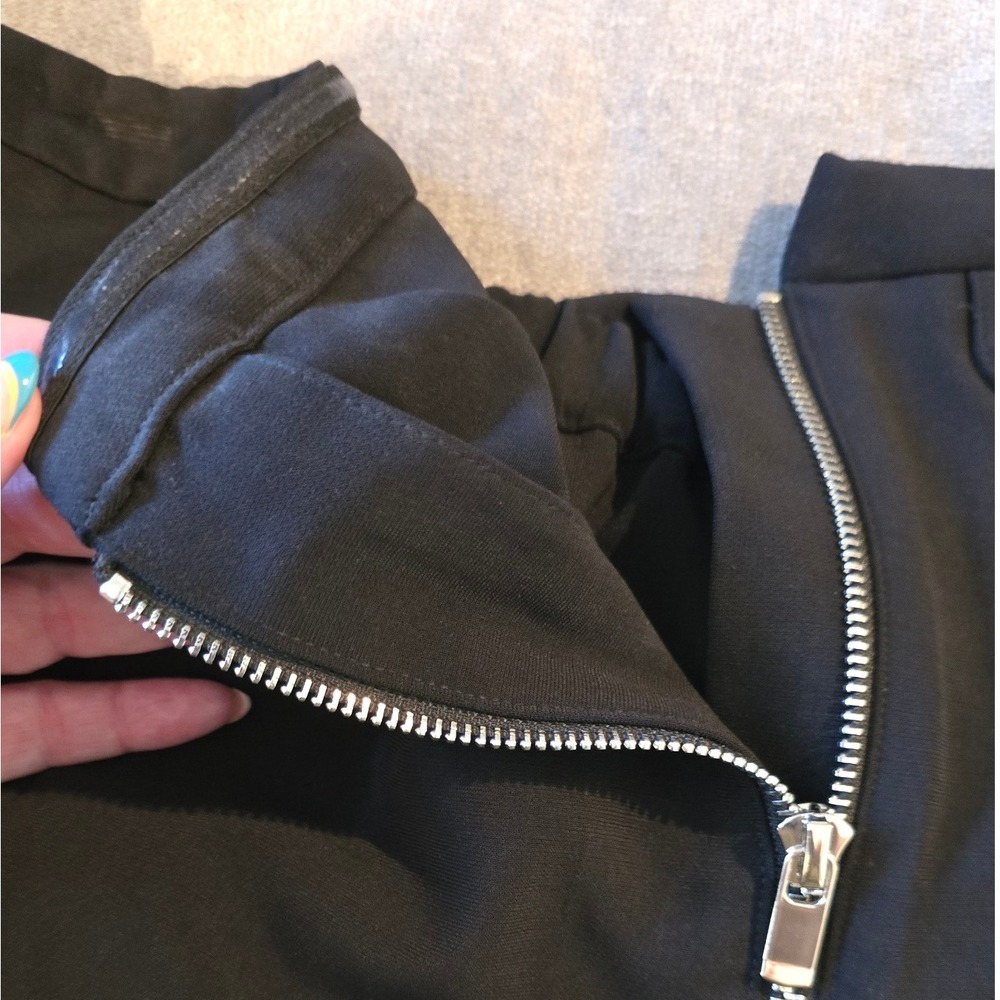 The Drop Lucyswhims Black Strapless Front Zip Tie Waist Jumpsuit 2X NWT - Picture 7 of 9